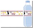 Ready To Pop Pink - Personalized Baby Shower Water Bottle Labels thumbnail