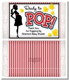 Ready To Pop - Personalized Popcorn Wrapper Baby Shower Favors