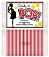 Ready To Pop - Personalized Popcorn Wrapper Baby Shower Favors thumbnail