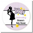 Ready To Pop Purple - Personalized Baby Shower Table Confetti thumbnail