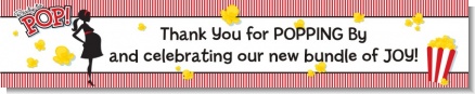 Ready To Pop - Personalized Baby Shower Banners