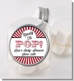 Ready To Pop Red - Personalized Baby Shower Candy Jar thumbnail