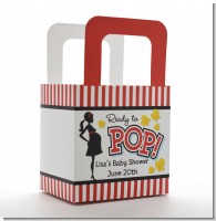 Ready To Pop - Personalized Baby Shower Favor Boxes