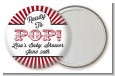 Ready To Pop Red - Personalized Baby Shower Pocket Mirror Favors thumbnail