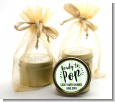 Ready To Pop Stripes - Baby Shower Gold Tin Candle Favors thumbnail
