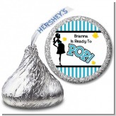 Ready To Pop Teal - Hershey Kiss Baby Shower Sticker Labels Ready To Pop Teal - Hershey Kiss Baby Shower Sticker Labels