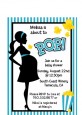 Ready To Pop Teal - Baby Shower Petite Invitations thumbnail