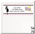 Ready To Pop Pink - Baby Shower Return Address Labels thumbnail