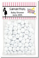 Ready To Pop Pink - Custom Baby Shower Treat Bag Topper