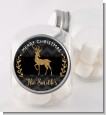 Reindeer Gold Glitter - Personalized Christmas Candy Jar thumbnail