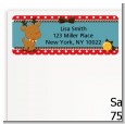 Rudolph the Reindeer - Christmas Return Address Labels thumbnail