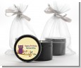 Retro Owl - Birthday Party Black Candle Tin Favors thumbnail