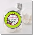 Retro Roller Skate Party - Personalized Birthday Party Candy Jar thumbnail