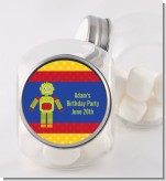 Robot Party - Personalized Birthday Party Candy Jar