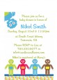 Robots - Baby Shower Petite Invitations thumbnail