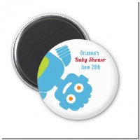 Robots - Personalized Baby Shower Magnet Favors