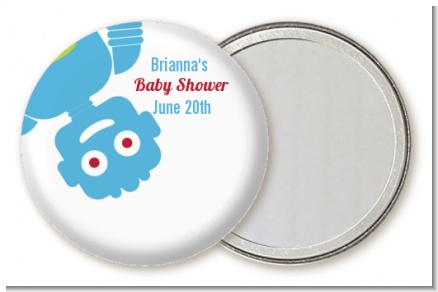 Robots - Personalized Baby Shower Pocket Mirror Favors
