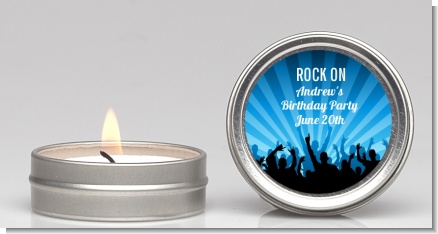 Rock Band | Like A Rock Star Boy - Birthday Party Candle Favors