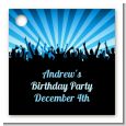 Rock Band | Like A Rock Star Boy - Personalized Birthday Party Card Stock Favor Tags thumbnail