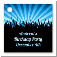 Rock Band | Like A Rock Star Boy - Personalized Birthday Party Card Stock Favor Tags