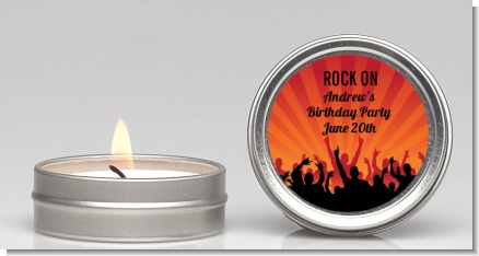 Rock Band | Like A Rock Star Girl - Birthday Party Candle Favors