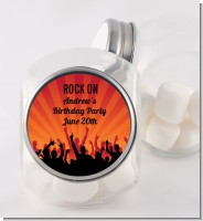 Rock Band | Like A Rock Star Girl - Personalized Birthday Party Candy Jar