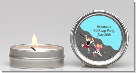 Rock Climbing - Birthday Party Candle Favors