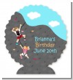 Rock Climbing - Personalized Birthday Party Centerpiece Stand thumbnail
