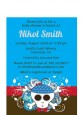 Rock Star Baby Boy Skull - Baby Shower Petite Invitations thumbnail