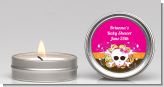 Rock Star Baby Girl Skull - Baby Shower Candle Favors