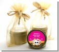 Rock Star Baby Girl Skull - Baby Shower Gold Tin Candle Favors thumbnail