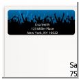 Rock Band | Like A Rock Star Boy - Birthday Party Return Address Labels thumbnail