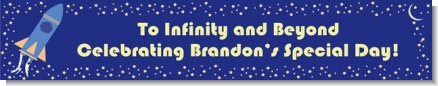 Space Shuttle - Personalized Birthday Party Banners