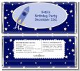 Space Shuttle - Personalized Birthday Party Candy Bar Wrappers thumbnail