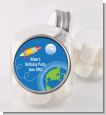 Rocket Ship - Personalized Birthday Party Candy Jar thumbnail