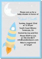 Rocket Ship - Baby Shower Invitations