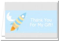 Rocket Ship - Baby Shower Thank You Cards