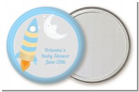 Rocket Ship - Personalized Baby Shower Pocket Mirror Favors
