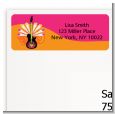 Future Rock Star Girl - Baby Shower Return Address Labels thumbnail