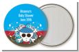 Rock Star Baby Boy Skull - Personalized Baby Shower Pocket Mirror Favors thumbnail