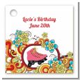 Roller Skating - Personalized Birthday Party Card Stock Favor Tags thumbnail