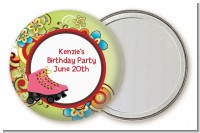 Roller Skating - Personalized Birthday Party Pocket Mirror Favors