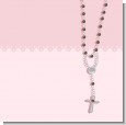 Rosary Beads Pink Baptism Theme thumbnail