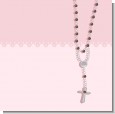 Rosary Beads Pink Baptism Theme thumbnail