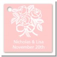 Roses - Personalized Bridal Shower Card Stock Favor Tags thumbnail