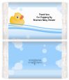 Rubber Ducky - Personalized Popcorn Wrapper Baby Shower Favors thumbnail