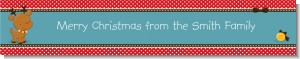 Rudolph the Reindeer - Personalized Christmas Banners