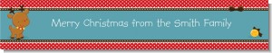 Rudolph the Reindeer - Personalized Christmas Banners
