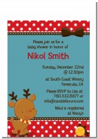 Rudolph the Reindeer - Christmas Petite Invitations