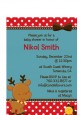 Rudolph the Reindeer - Christmas Petite Invitations thumbnail